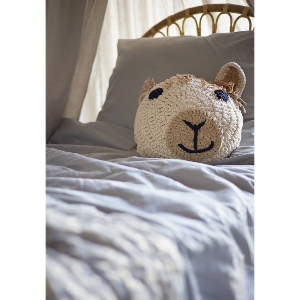 KidsDepot Kinderkissen Alpaca 38 cm Baumwolle