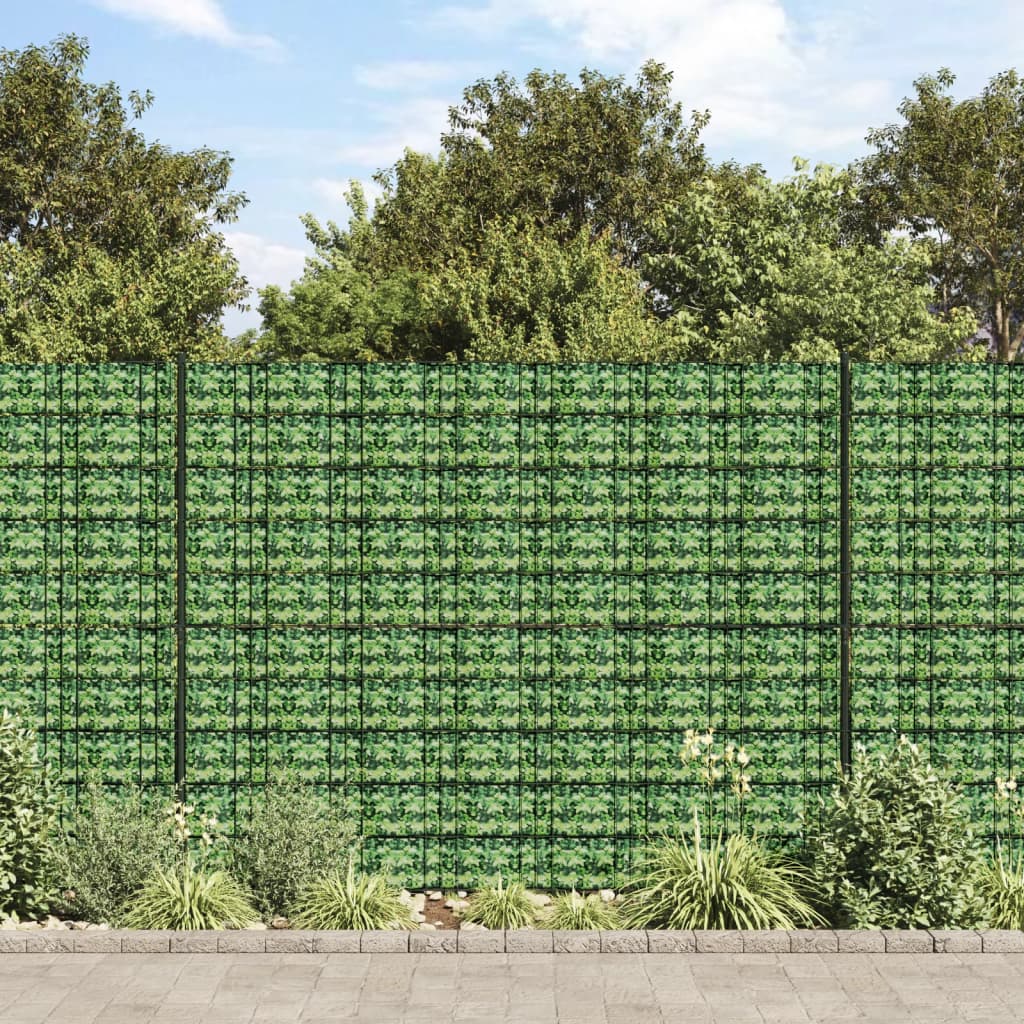 vidaXL Garten-Sichtschutz PVC 70x0,19 m Grün