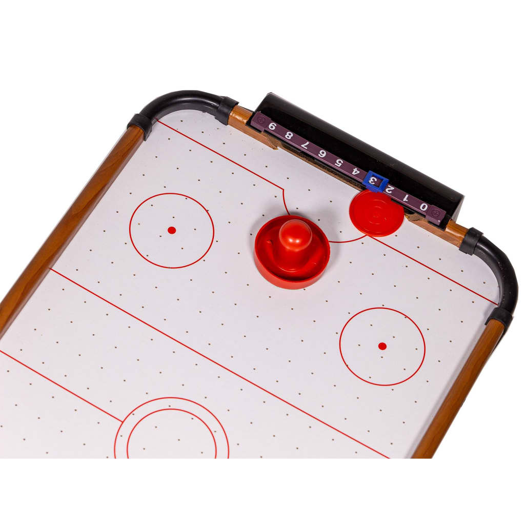 Van der Meulen Airhockey Tischspiel-Set 51x30,5x10 cm