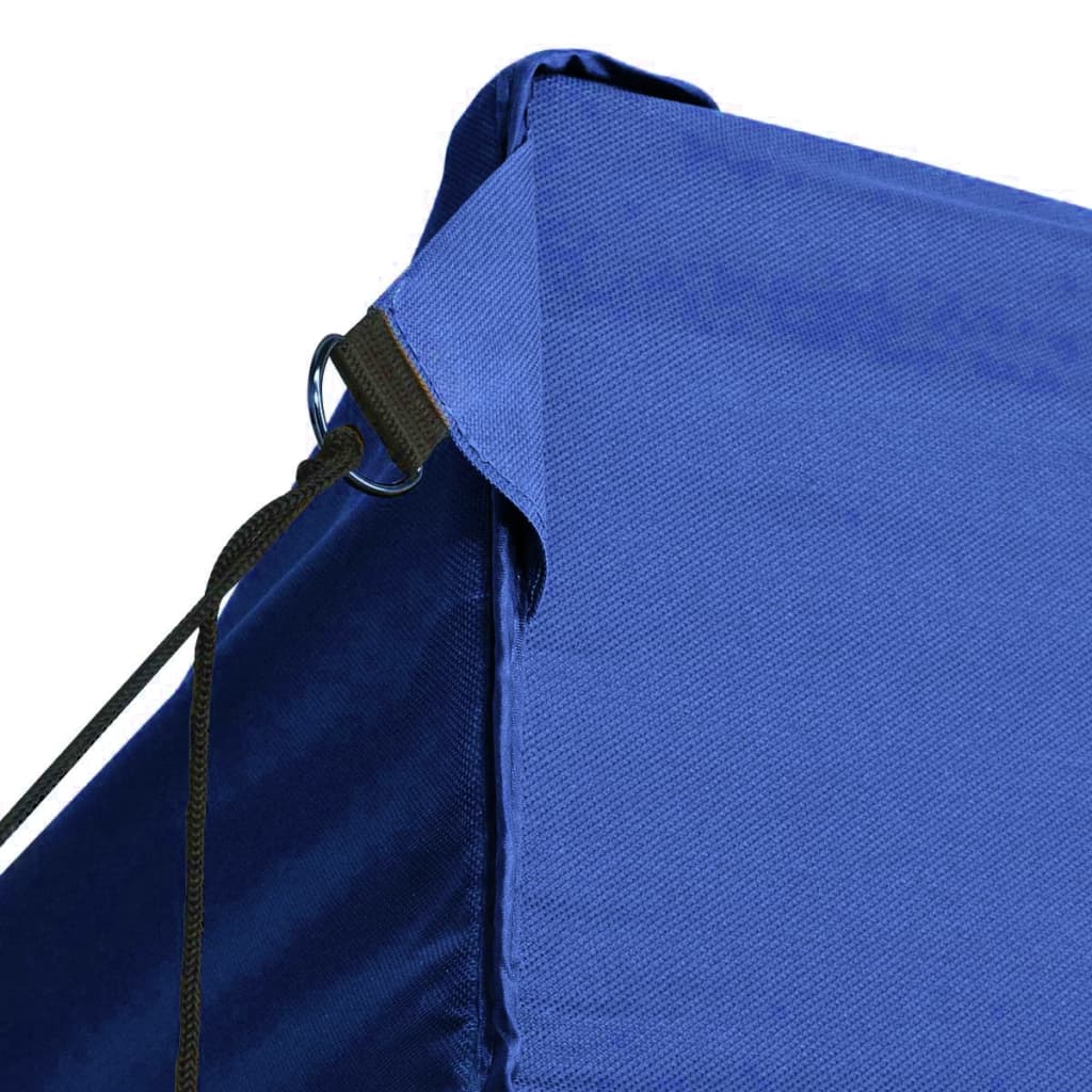 vidaXL Faltzelt mit 3 Seitenteilen 3x4,5 m Blau