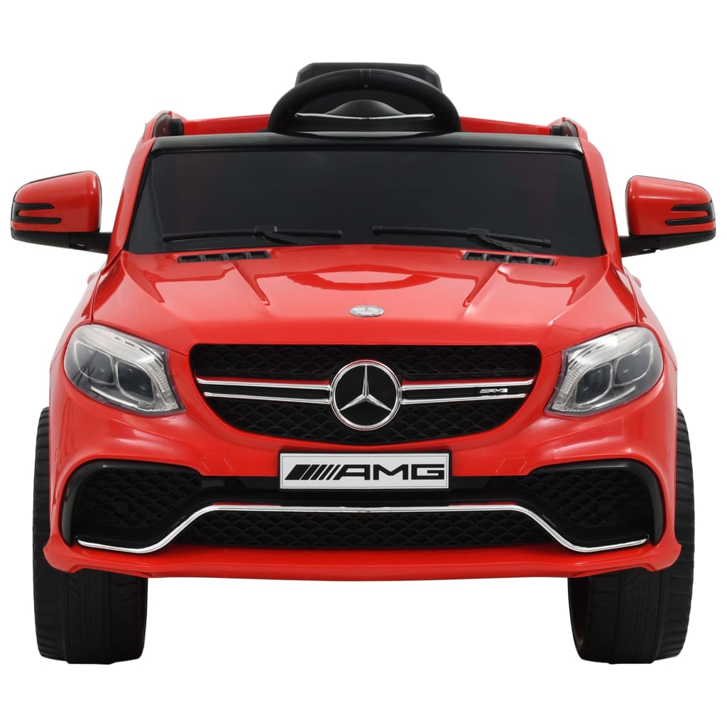 vidaXL Aufsitzauto Mercedes Benz GLE63S Kunststoff Rot