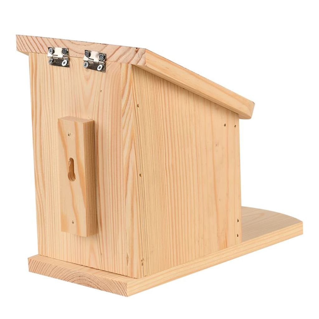 Esschert Design Eichhörnchen Futterhaus - Doppeltes Futterhaus Mit Zinkdach, 25x18x19cm