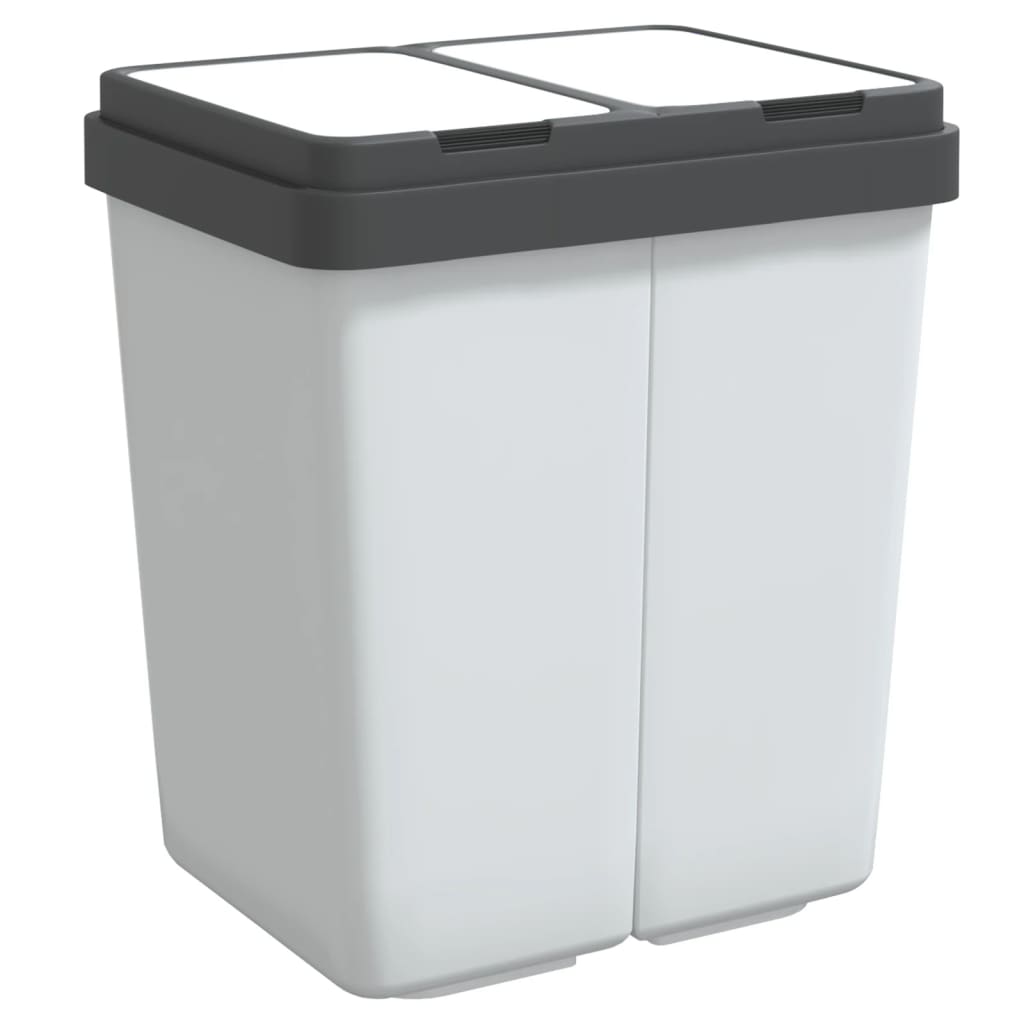 Doppel Mulleimer 2x25 Liter