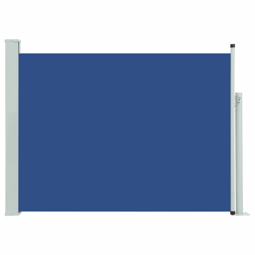 vidaXL Ausziehbare Seitenmarkise 100×500 cm Blau
