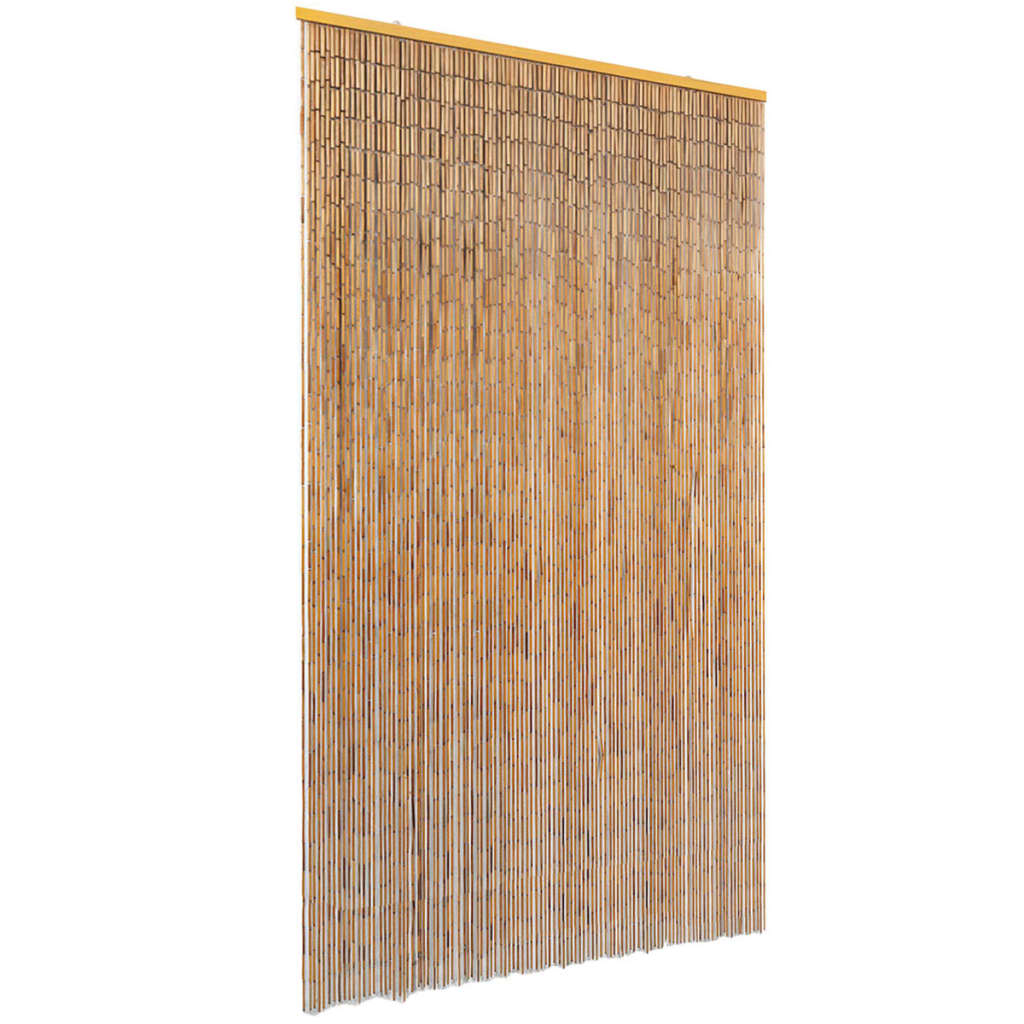 vidaXL Insektenschutz Türvorhang Bambus 120 x 220 cm