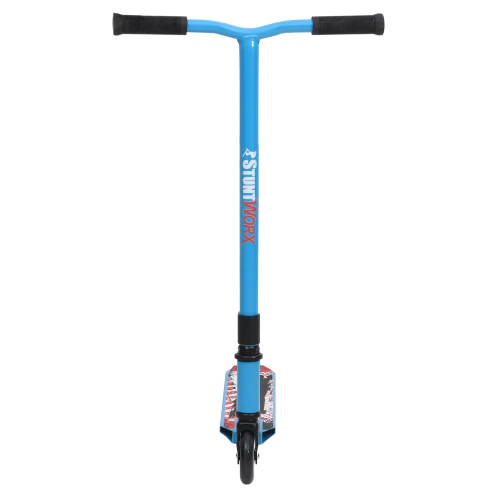 vidaXL Stunt-Scooter mit Aluminium-Lenker Blau