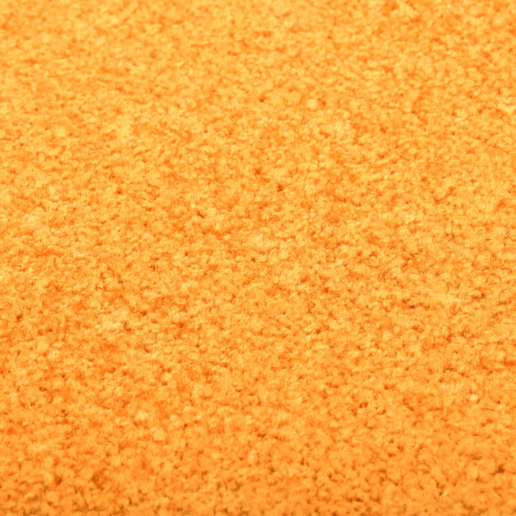 vidaXL Fußmatte Waschbar Orange 120x180 cm