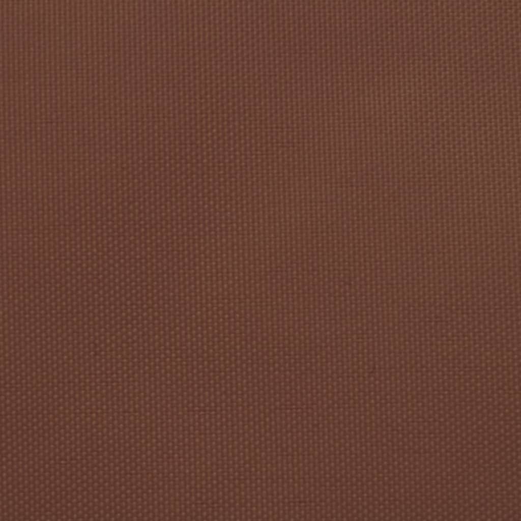 vidaXL Sonnensegel Oxford-Gewebe Quadratisch 5x5 m Terrakotta-Rot