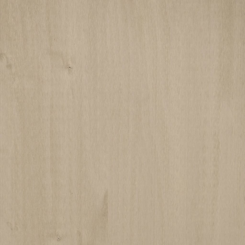 vidaXL Sideboard HAMAR Honigbraun 100x55x35 cm Massivholz Kiefer