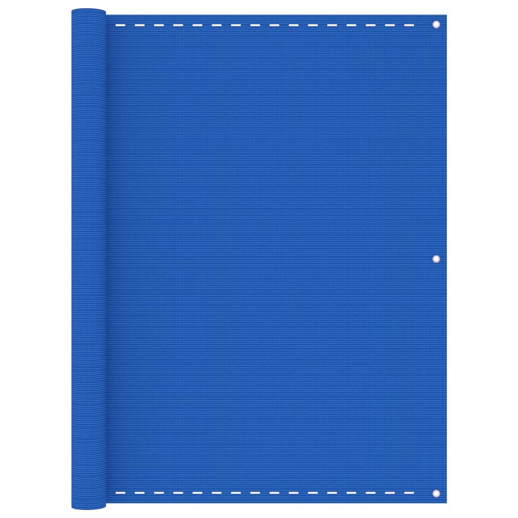 vidaXL Balkon-Sichtschutz Blau 120x300 cm HDPE