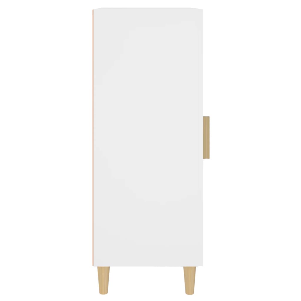 vidaXL Sideboard Weiß 34,5x34x90 cm Holzwerkstoff