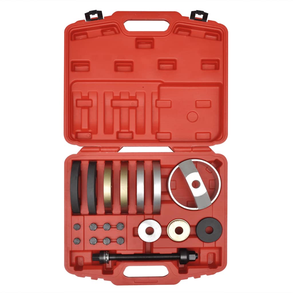 19-tlg. Werkzeug-Set für Kompakt-Radnaben-Lagereinheit 62/66/72 mm