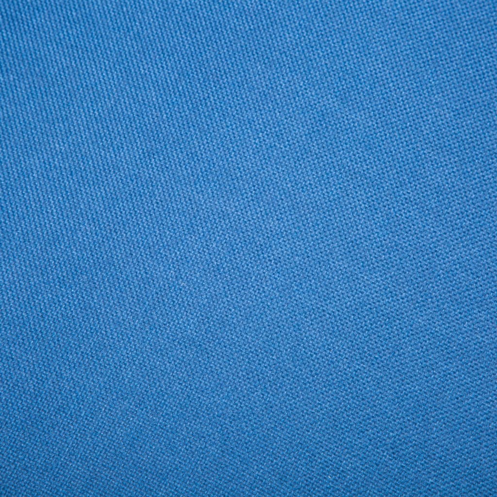 vidaXL Sofa L-Form Stoff 171,5x138x81,5 cm Blau