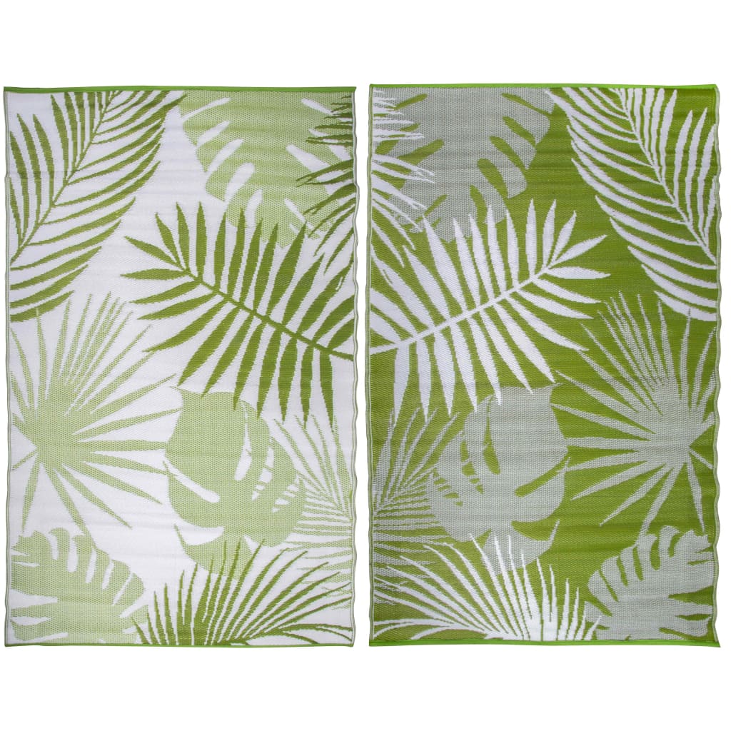 Esschert Design Outdoor-Teppich 241x152 cm Palmenblätter OC22