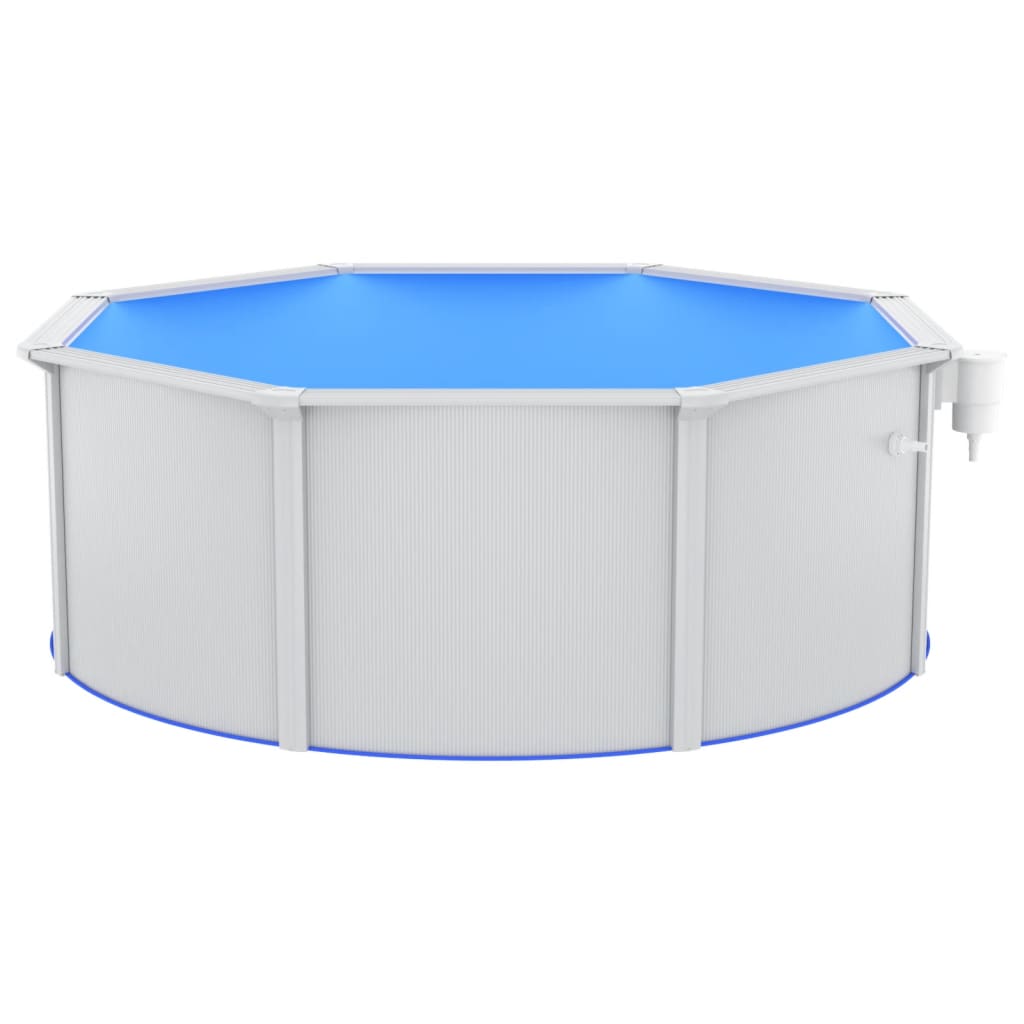 vidaXL Pool mit Sandfilterpumpe 360x120 cm