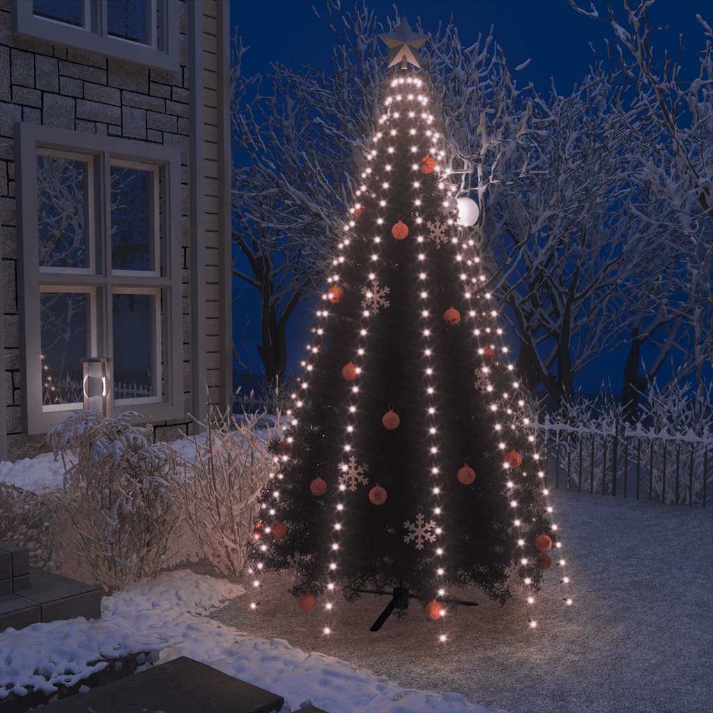 vidaXL Weihnachtsbaum-Lichternetz mit 300 LEDs 300 cm