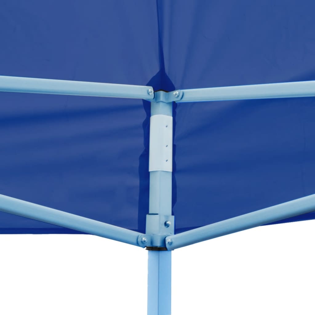 vidaXL Pop-Up-Partyzelt Faltbar Blau 3×6 m
